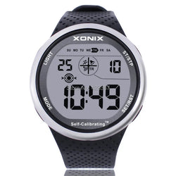 Xonix Mens Sports Watch Self Calibrating Digital Waterproof 100m Multifunctional Swim Diver Outdoor Wristwatch Birthday Gift