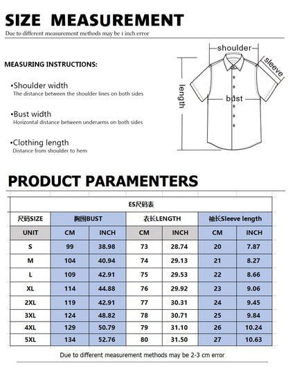 Colorful Guitar Hippie Men's Shirt Daily Wear Going out Weekend Summer Cuban Collar Short Sleeves  4-Way Stretch Fabric Shirt