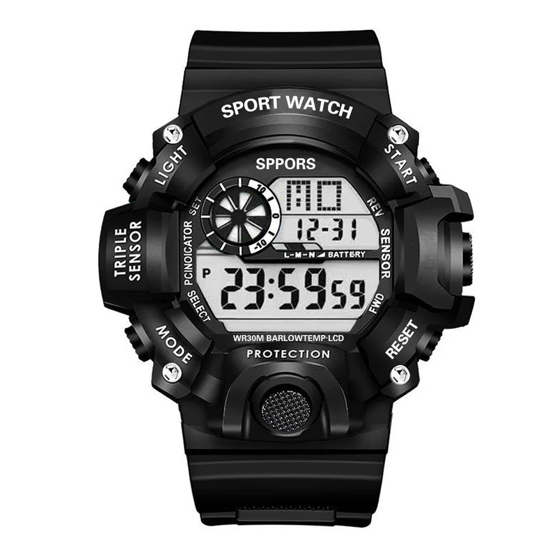 Military Digital Watch for Men Outdoor Men's Sports Watches Clock Waterproof Luminous Chronograph Student Electronic Wristwatch