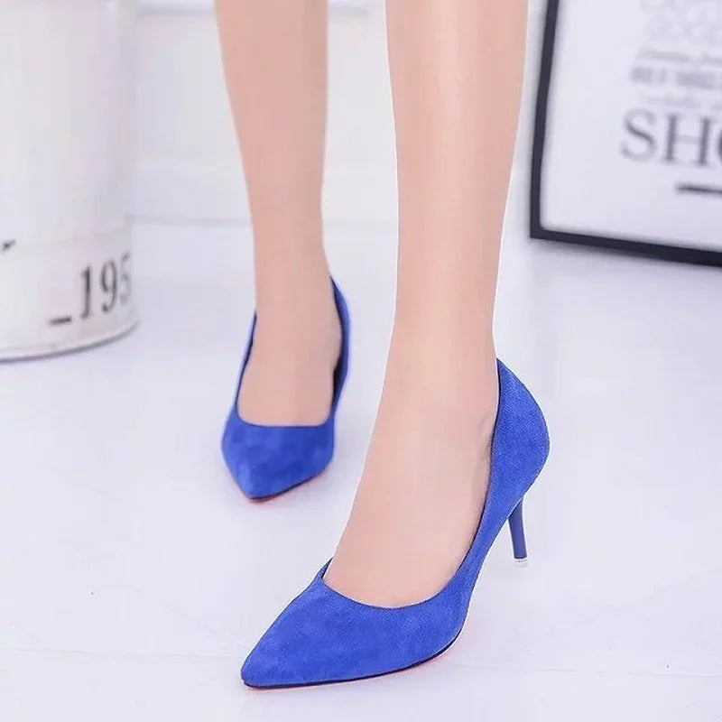 Women Shoes Pointed Toe Pumps Patent Leather Dress Red 8CM High Heels Boat Shoes Shadow Wedding Shoes Shoes for Wedding Women