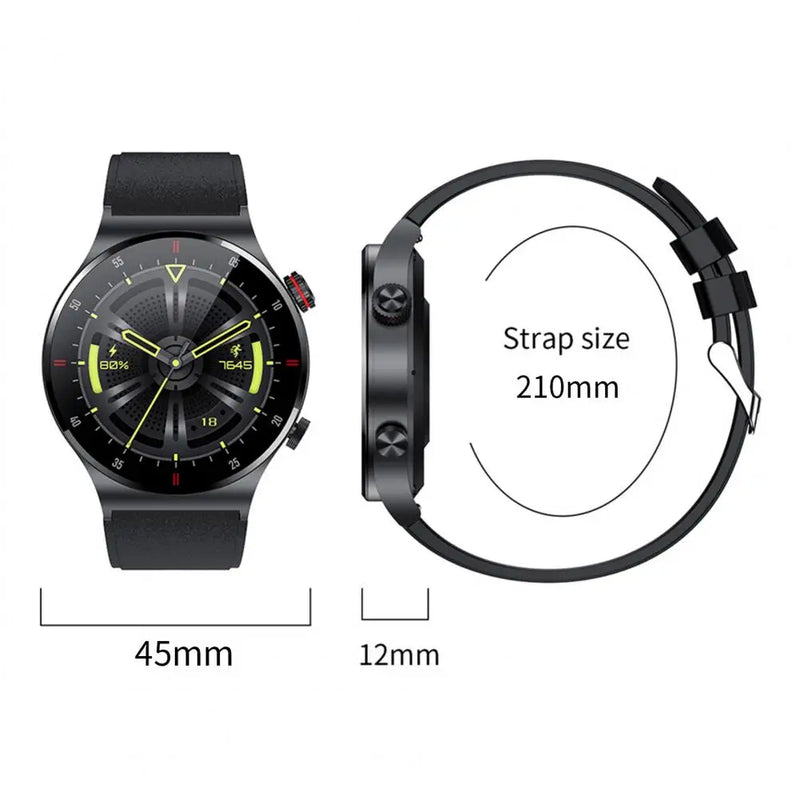 HW20 Smart Watch Multifunctional Health Monitoring IP67 Waterproof Fashion BT Calling Sleep Monitoring ECG+PPG Business Watch