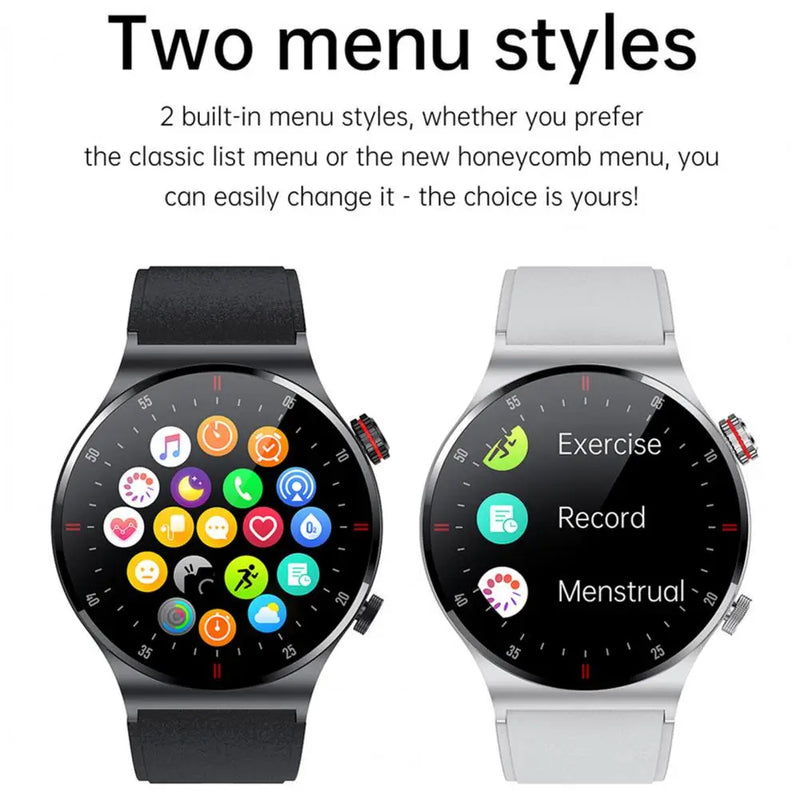 HW20 Smart Watch Multifunctional Health Monitoring IP67 Waterproof Fashion BT Calling Sleep Monitoring ECG+PPG Business Watch