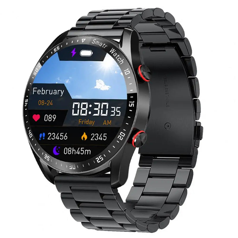 HW20 Smart Watch Multifunctional Health Monitoring IP67 Waterproof Fashion BT Calling Sleep Monitoring ECG+PPG Business Watch